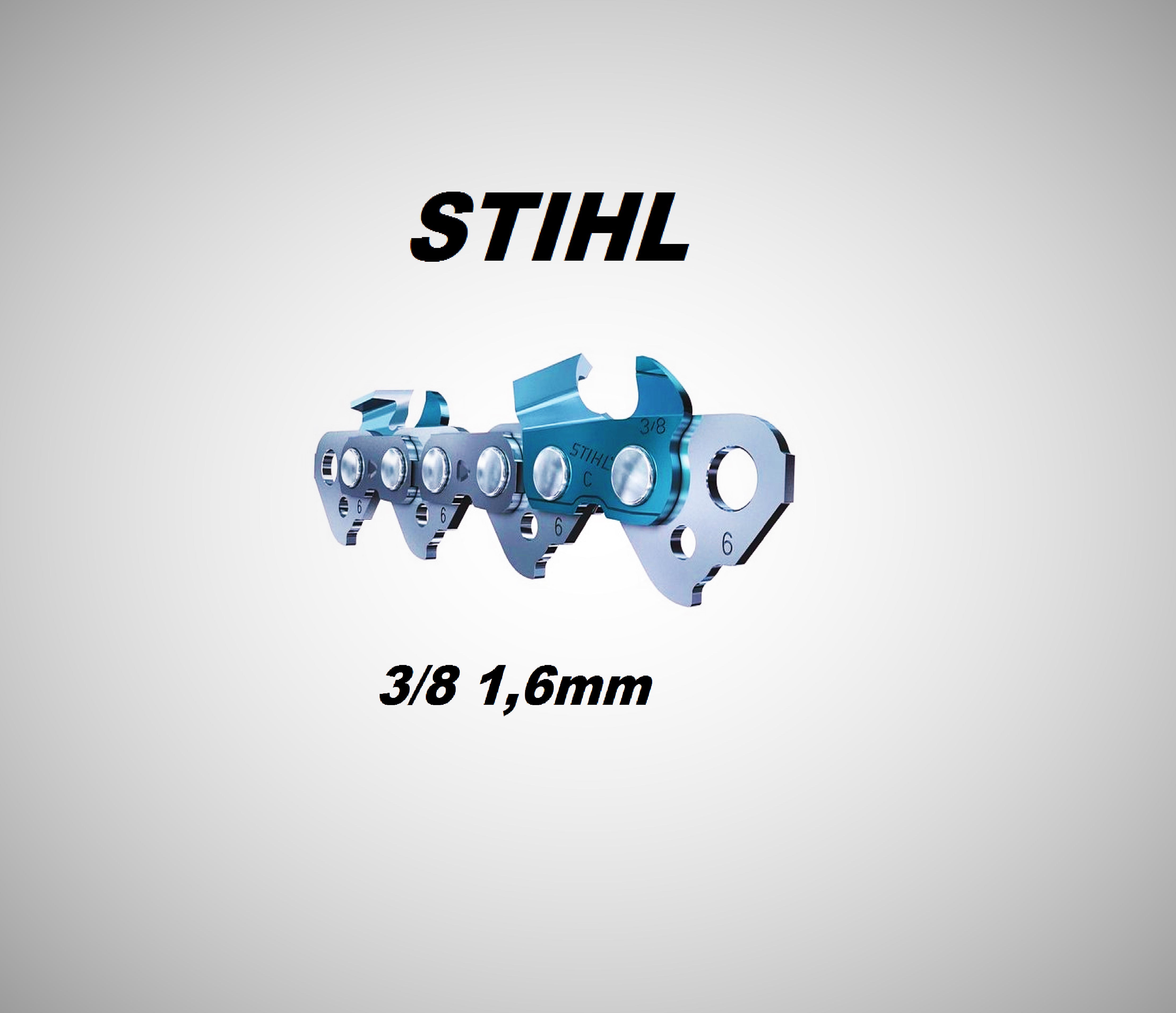Reťaz Stihl 3/8 1,6 66 člankov hranatá 45cm