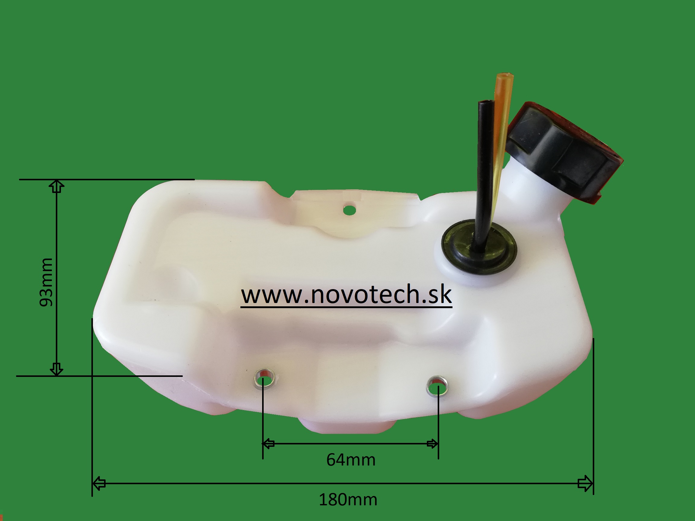 Palivová nádrž HECHT 125,126,127