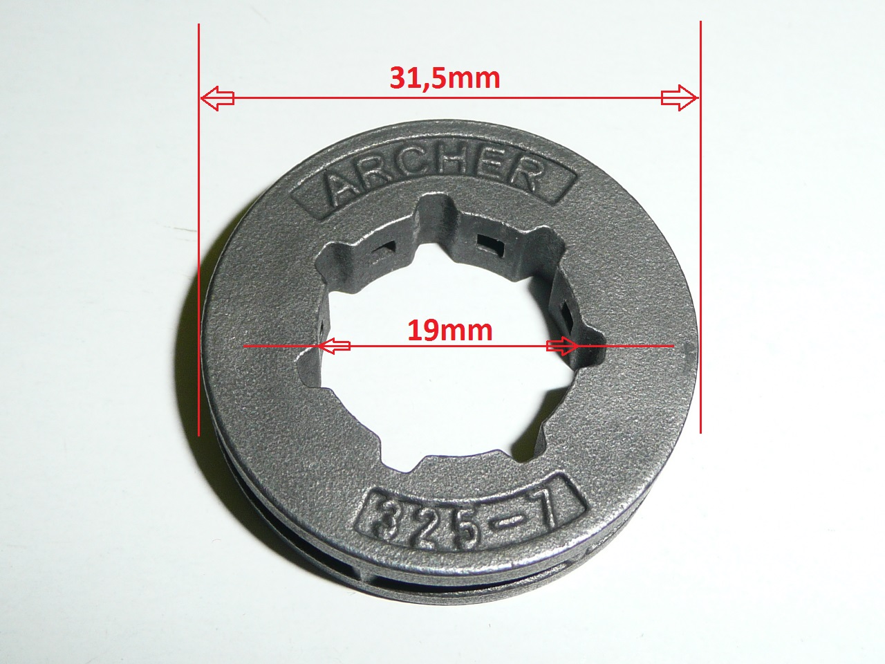 Prstenec 325”-7 HECHT,RIWALL,GUDE,ČINA