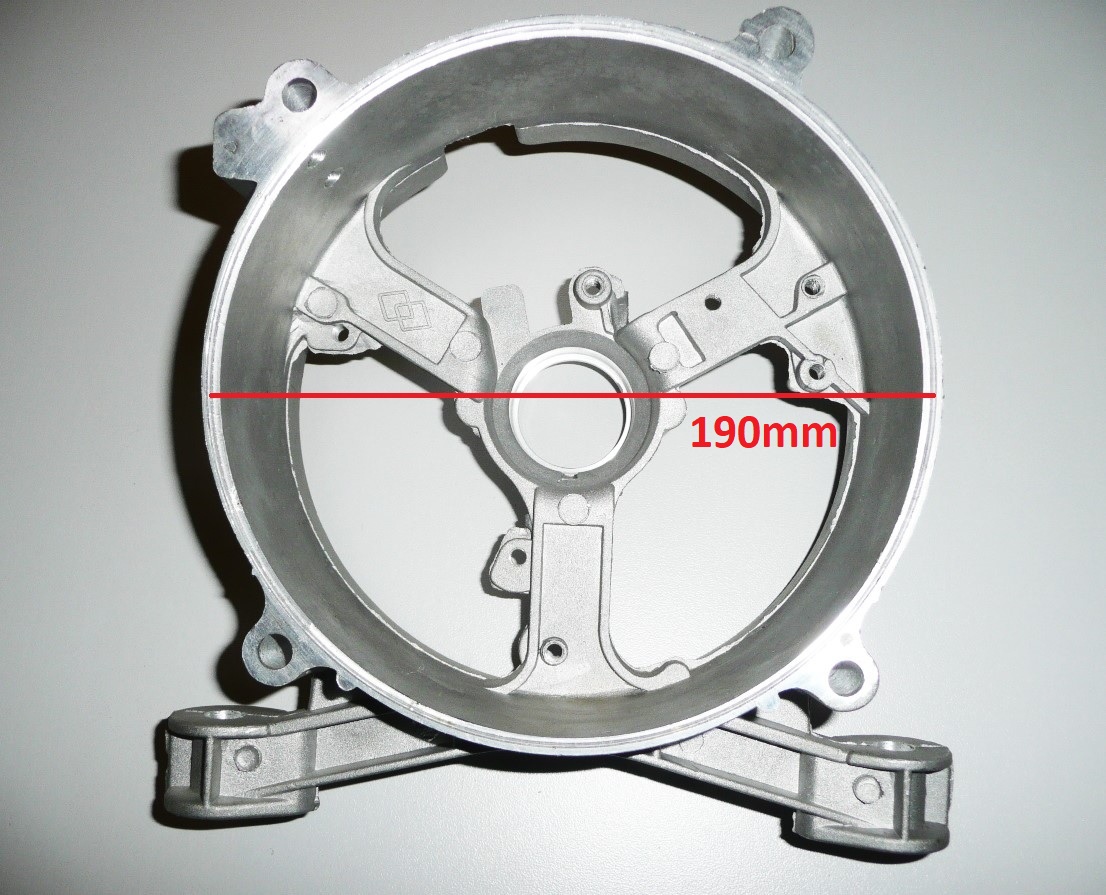 čelo generatora 5-7 kW (190mm)