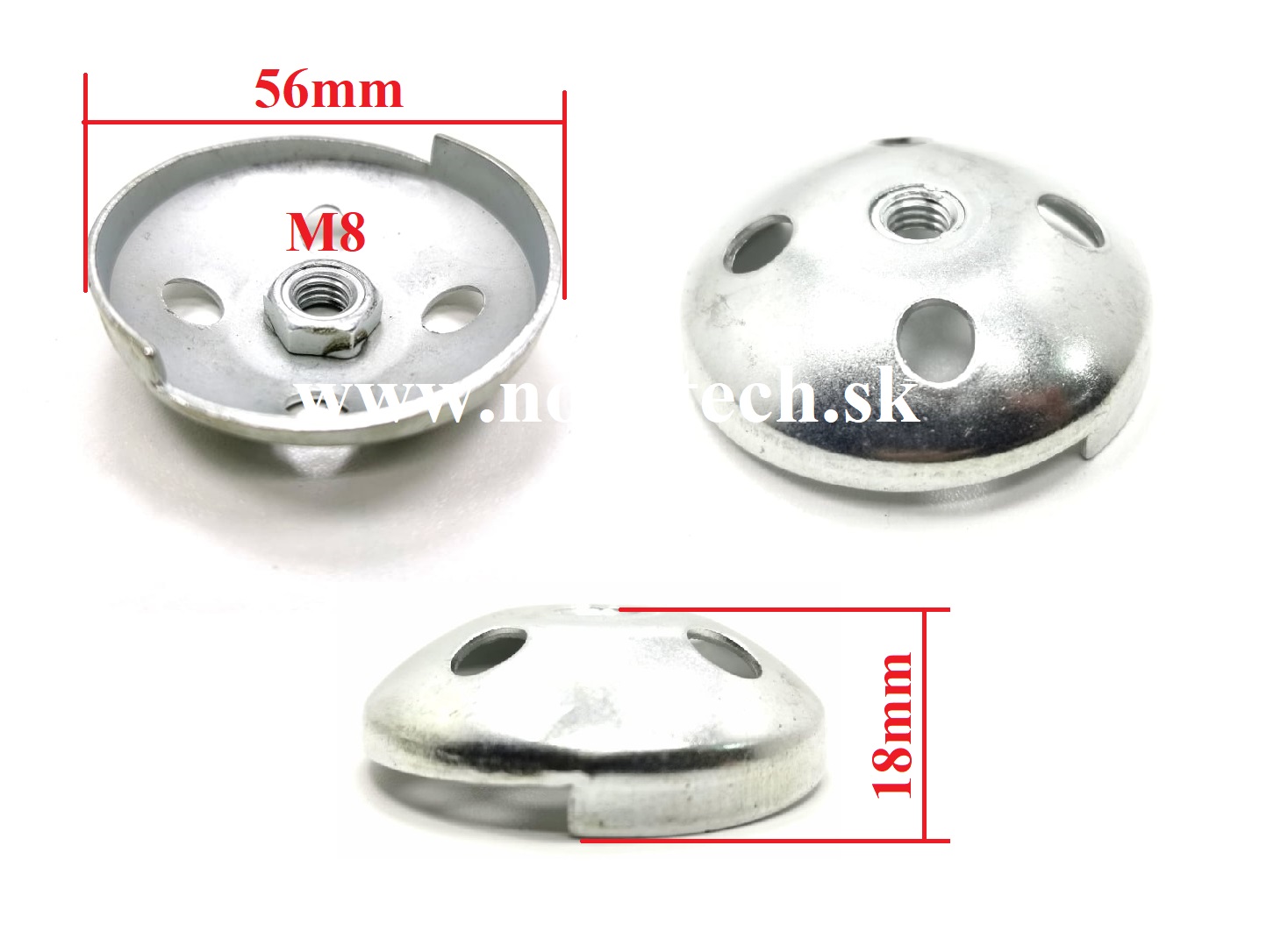 Unašač štartéra 56mm M8