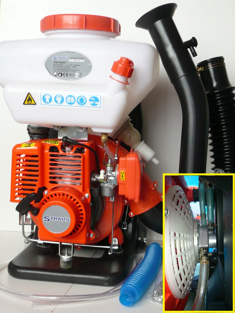 Postrekovač STRAUS 2,7HP 20L s čerpadlom media