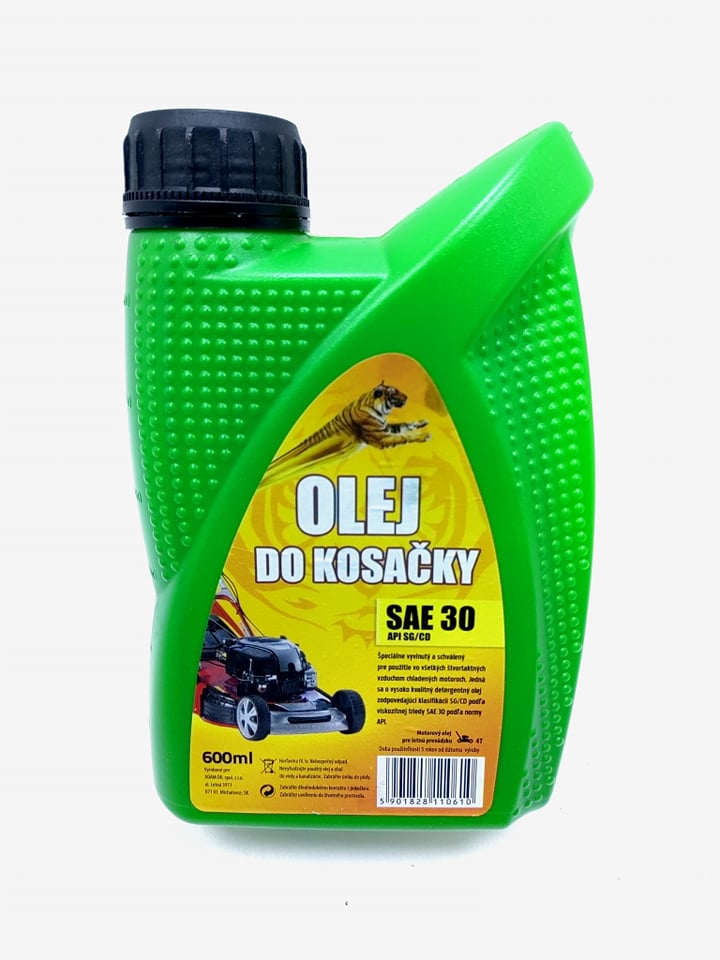 Olej SAE 30 pre 4T motory 0,6L