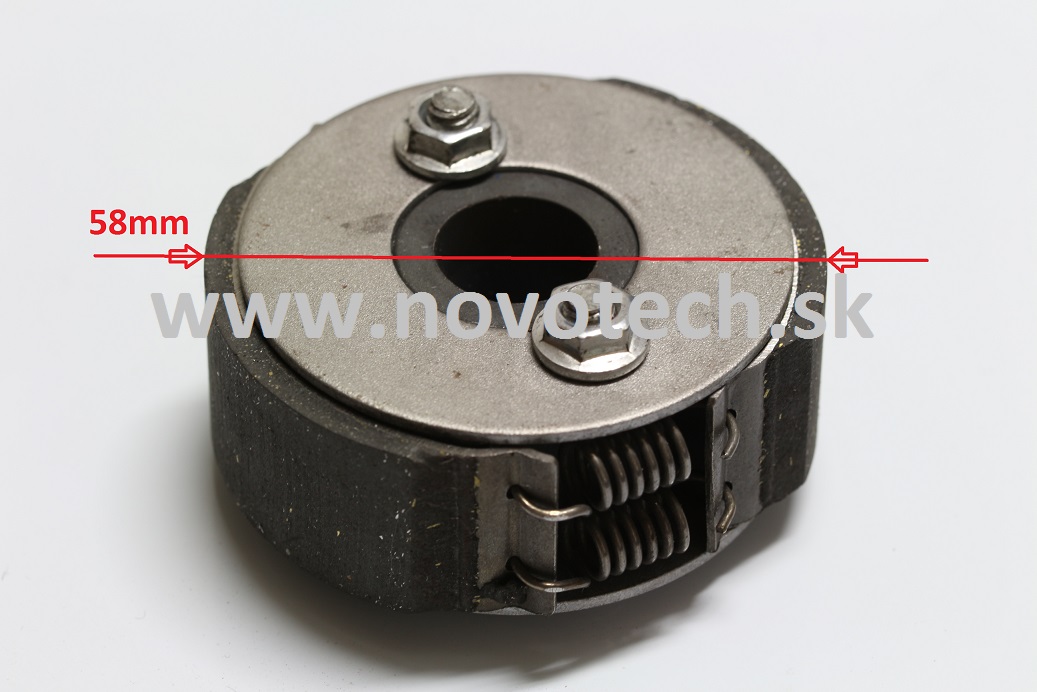 Spojka pre stavebné stroje