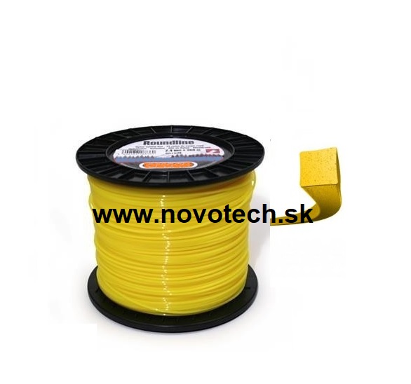 Struna hranatá 3mm /52m