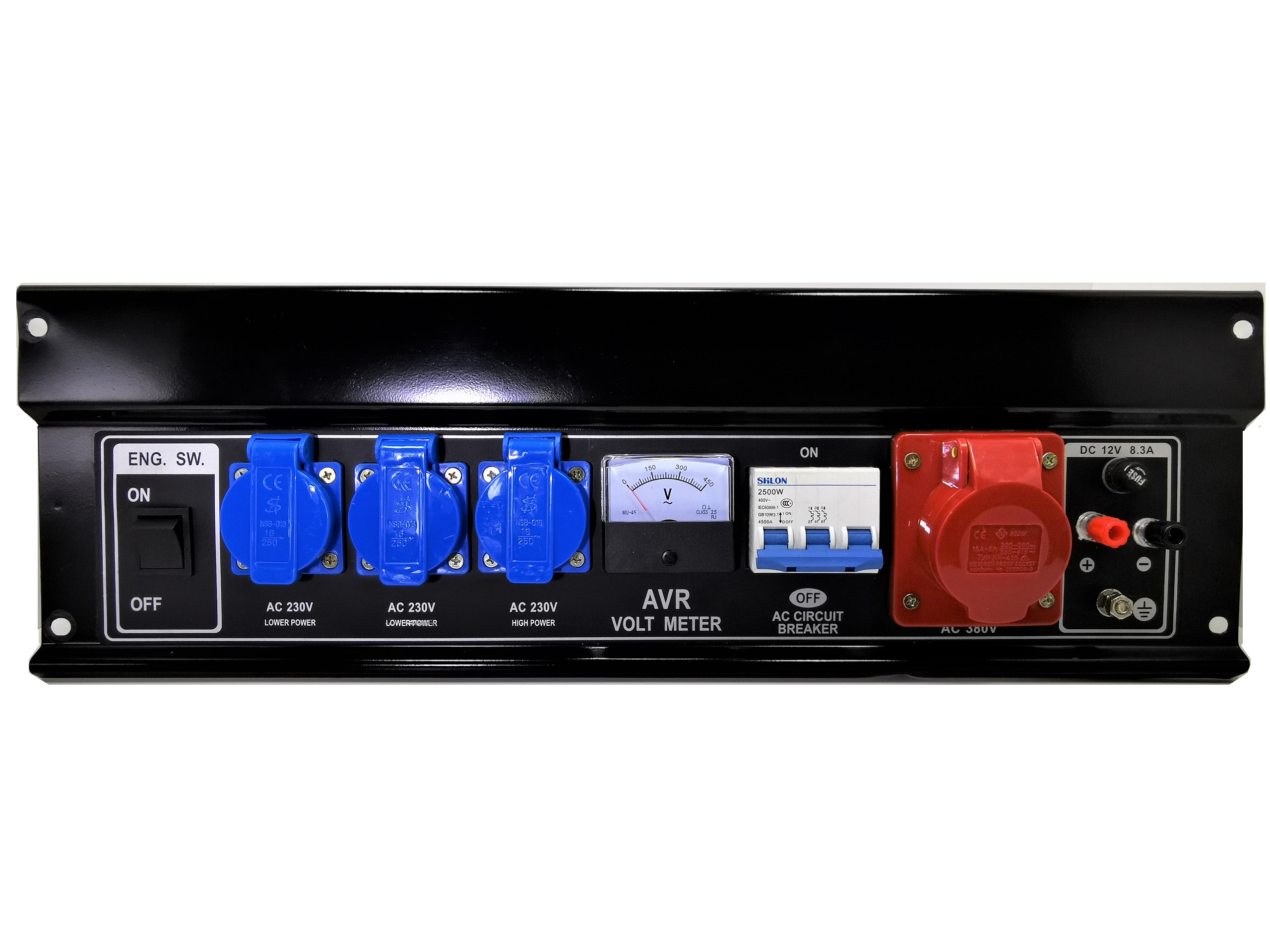 Panel pre Činský 3f generator