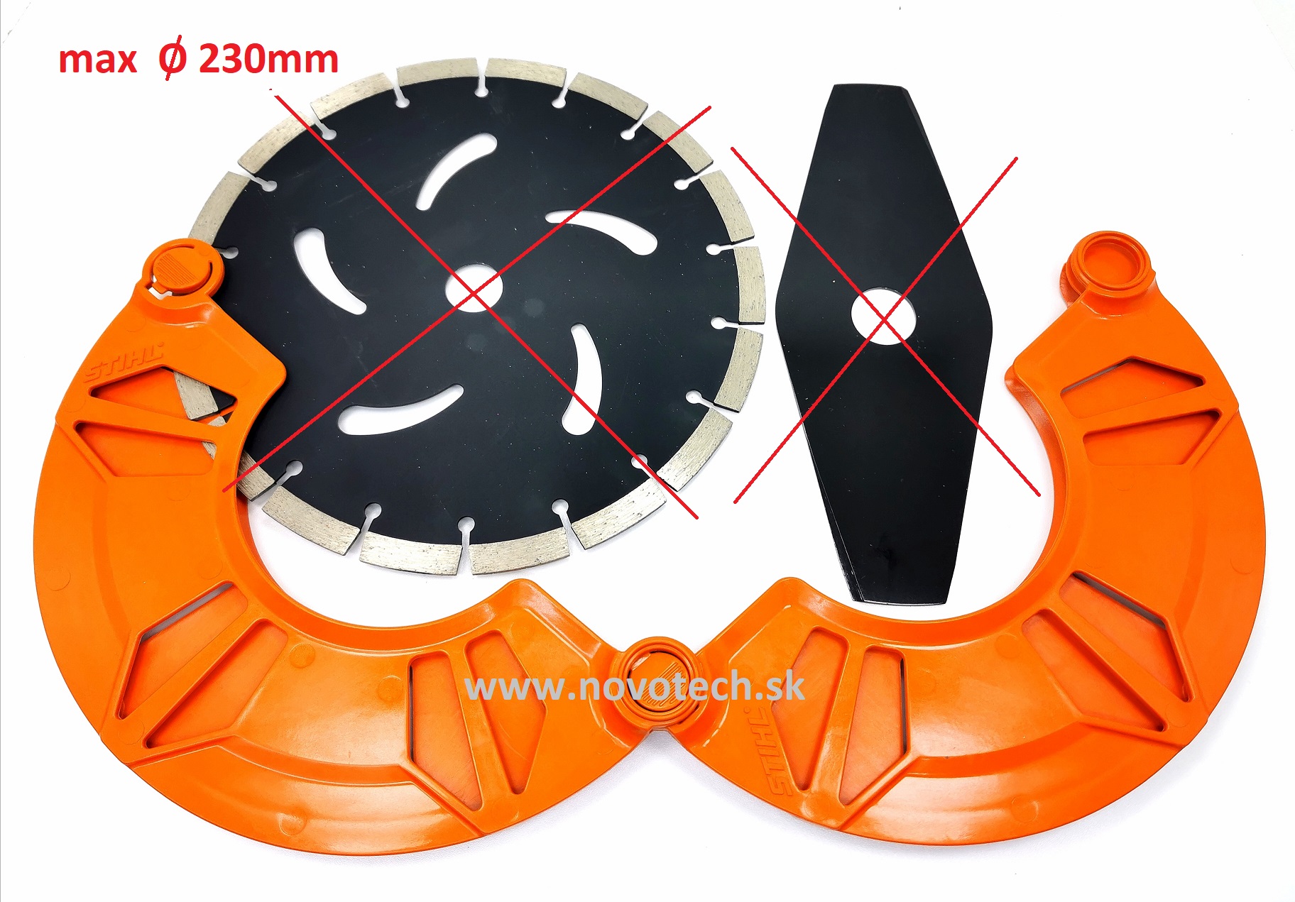 Prepravný kryt STIHL max-230mm original