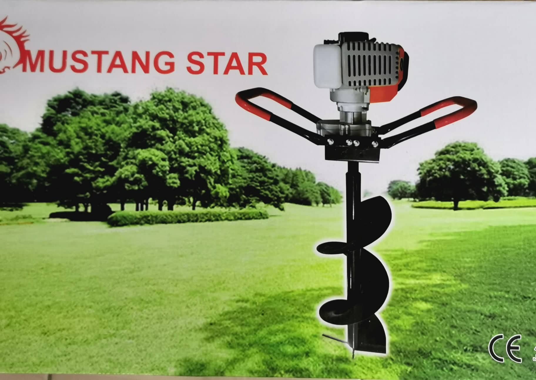 Zemný vrták MUSTANG vrtáky 150,200,250mm 