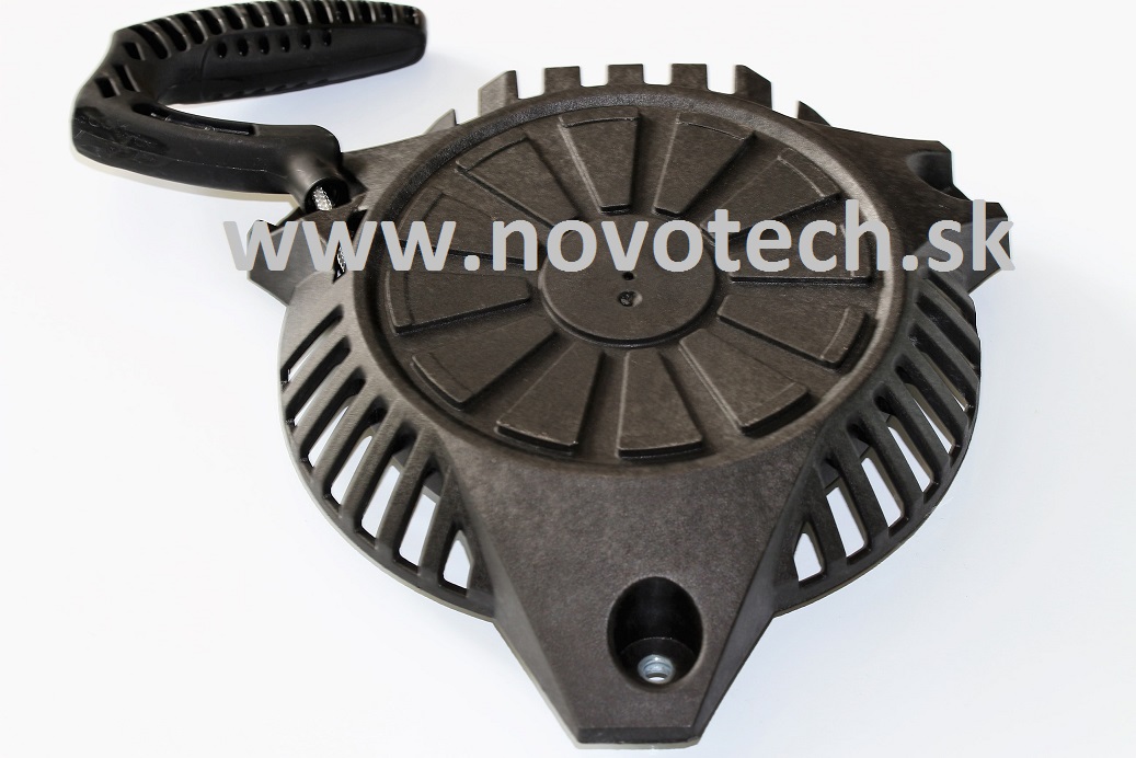 Štartovaci mechanizmus pre kosačky HECHT