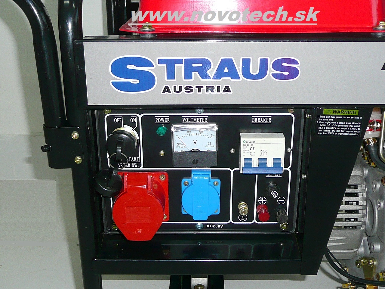 Diesel generator 7,5kW 3fázový el. štart/ručny