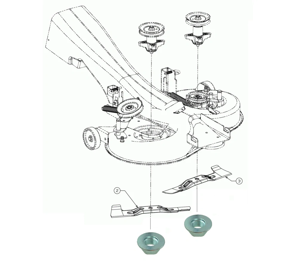 Matica noža MTD traktory   5/8