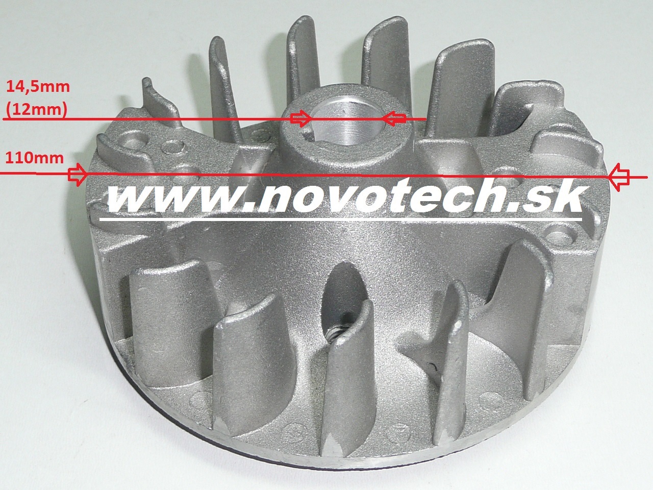 Klin pre magnetoventilator krov. HECHT,GUDE,Čina 43-58cc